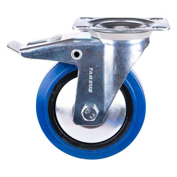 Load image into Gallery viewer, Tarsus zwenkwiel + rem 125 mm. blauw
