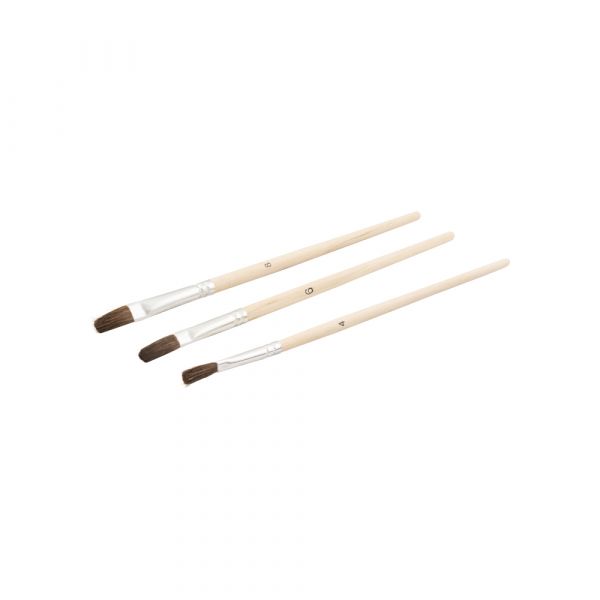 Car paint brushes HPX (set of 3 pieces)