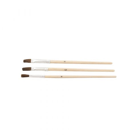 Car paint brushes HPX (set of 3 pieces)