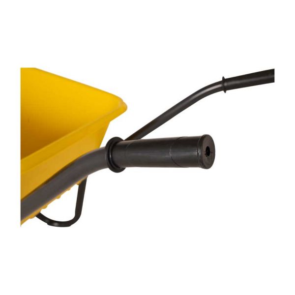 Load image into Gallery viewer, Kruiwagen kunststof gele bak 85 liter hq anti-lek
