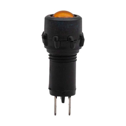 Controlelampje led oranje.