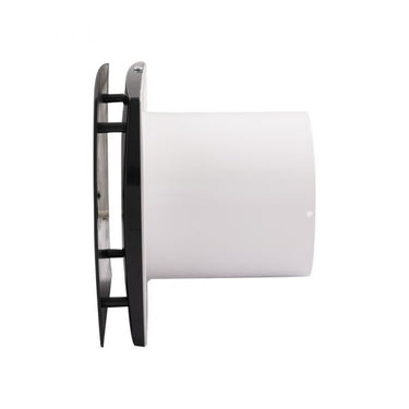Ac ventilator 100 mm silent timer vochtsensor blk edition