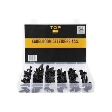 Topgear kabelboom geleiders ass. 54-delig.