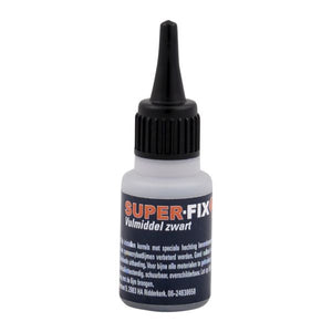 Vulmiddel zwart super-fix blister