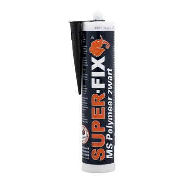 Polymeer kit zwart super-fix