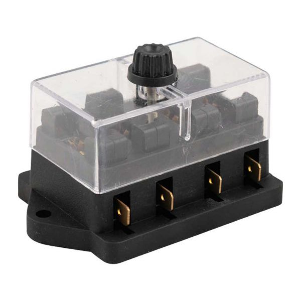 Load image into Gallery viewer, Ngk zekeriast voor 4 zekeringen
