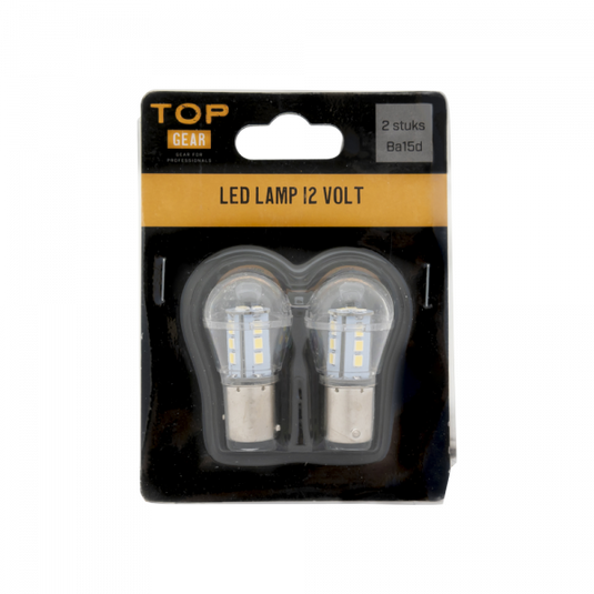 Topgear led lamp 12 volt ba15d