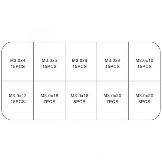 Topgear inbusbout ass. 120-delig