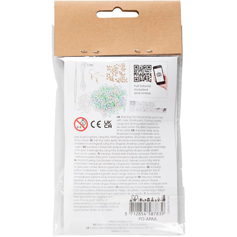 Load image into Gallery viewer, Creativ company mini hobbyset sieraden elastische armband en oorbel
