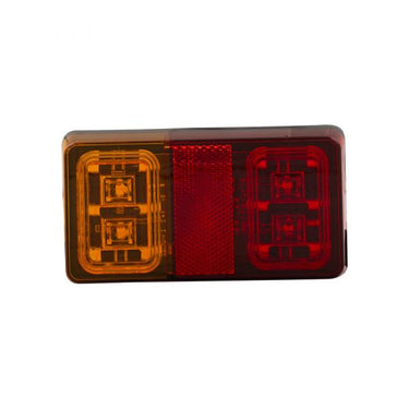 Ac hterlicht led basic 150x80x21.5 mm.