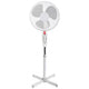 Ventilator op statief 128 cm. wit