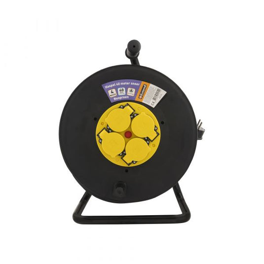 Kabelhaspel 3x1,5 40 meter neopreen