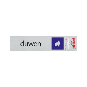 Pickup route alulook 165x44 mm - duwen liggend