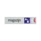 Pickup route alulook 165x44 mm - magazijn