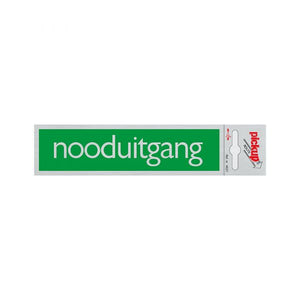 Pickup route alulook 165x44 mm - nooduitgang