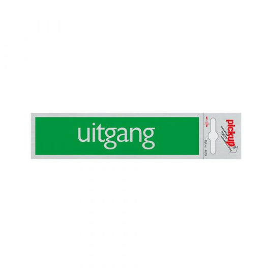 Pickup route alulook 165x44 mm - uitgang