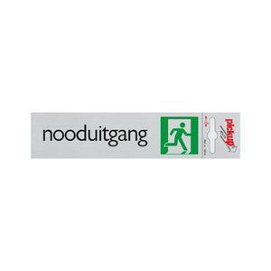 Pickup route alulook 165x44 mm - nooduitgang