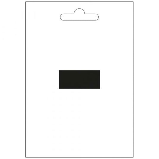 Nautic koppel teken zwart 100 mm.