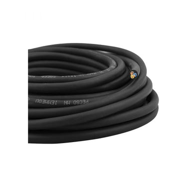 Q-link huishoudkabel vmvl 3x1.0 zwart 10m