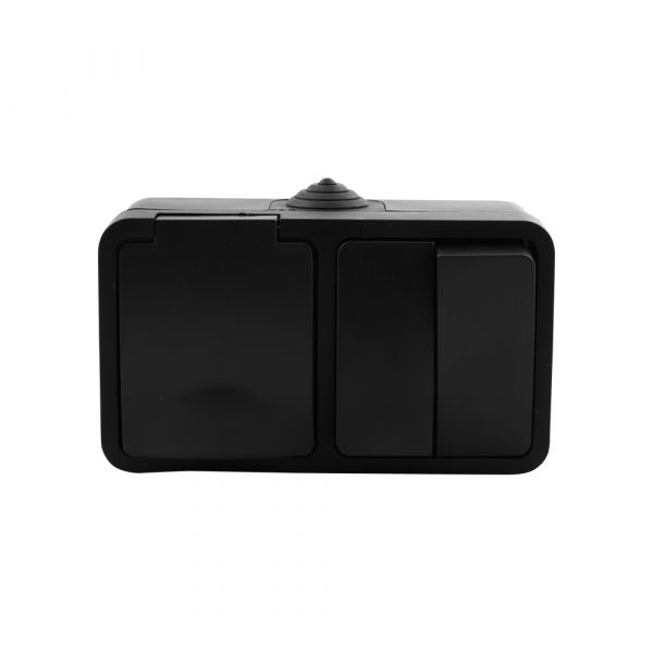 Q-link combinatie opbouw - serie - zwart