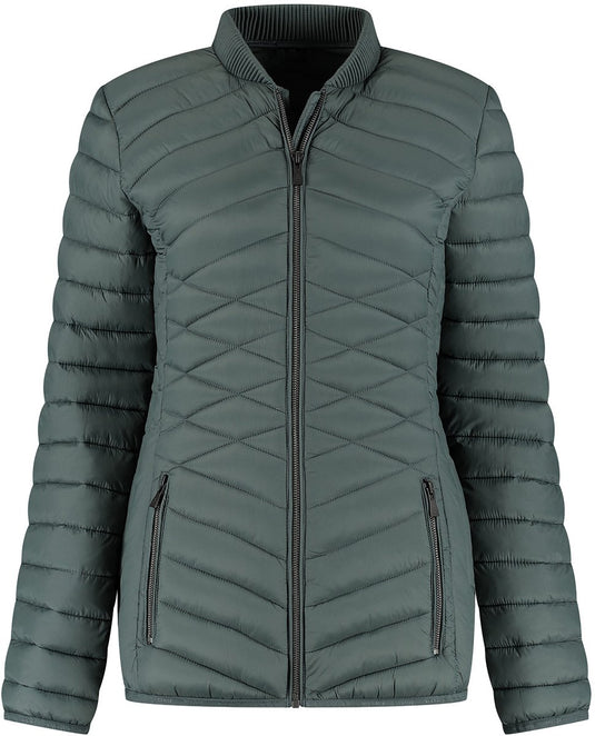 Kjelvik outdoorjas izzy balsam groen
