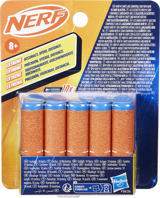 Nerf n series n1 refill pack - met 10 officiële n1 darts - n1 pijltjes