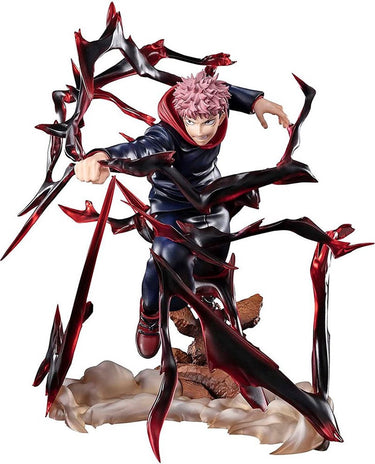 Bandai namco jujutsu kaisen figuartszero pvc statue yuji itadori 19 cm