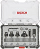 Bosch accessoires 8-delige gemengde freesset - schachtdiameter 6 mm - 2607017468