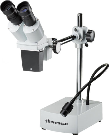 Bresser microscoop - biorit cs stereo 10x vergroting- geschikt voor grotere objecten