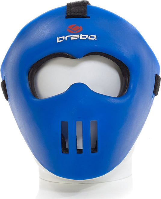 Brabo face mask jr. blue spelersmasker unisex - blue