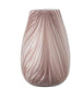 Bloomingville vaas glas roze ennis 22cm