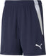 Puma teamliga shorts jr unisex sportbroek - peacoat- white