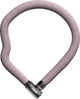 Abus fietsslot kettingslot - goose lock 4204k - security level 6 - roze - 110 cm - geschikt voor elektrische fietsen en stadsfietsen