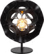 Lucide hannelore - tafellamp - ø 25 cm - 1xe27 - zwart