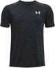 Under armour ua tech 2.0 ss-blk jongens sportshirt - zwart - wit 128