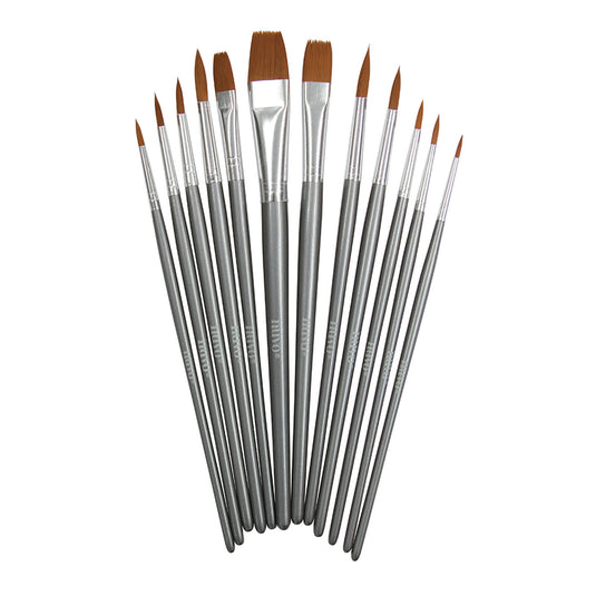 Nuvo by tonic studios nuvo • paint brush set 12pcs
