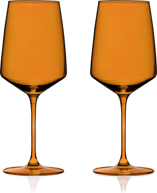 Viski reserve nouveau wijnglas - kristal - 650ml - 2 stuks - amber