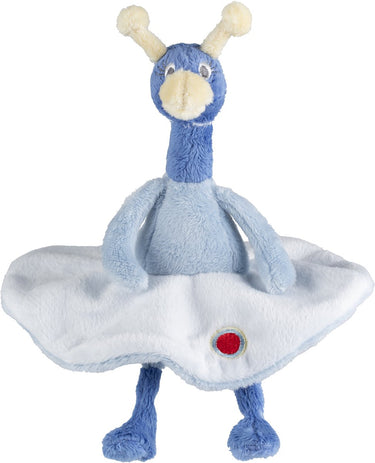 Happy horse pauw polly knuffel 18cm - blauw - baby knuffel