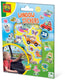 Ses creative ses - raamstickers - 38 herbruikbare raamstickers - vakantie thema