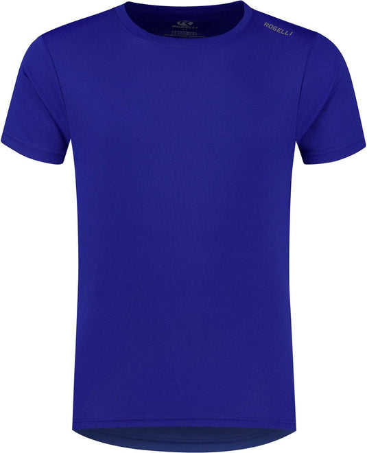 Rogelli promo hardloopshirt heren - korte mouwen - blauw - m