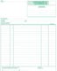 Exacompta leveringen | ft 21 x 18 cm | tripli (50 x 3 vel) | tweetalig (nl fr)