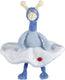 Happy horse pauw polly knuffel 31cm - blauw - baby knuffel