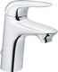 Grohe eurostyle wastafelkraan - met ketting - medium - chroom