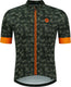 Rogelli rubik fietsshirt - korte mouwen - heren - groen, oranje - maat s