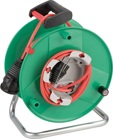 Brennenstuhl garantâ® g ip44 kabelhaspel (buiten kabelhaspel voor de tuin met 38+2m kabel in rood, speciale kunststof, tijdelijk en beperkt buitengebruik, made in germany)