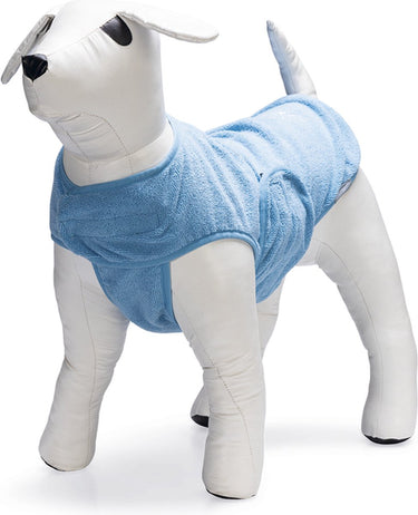 Beeztees aras - hondenbadjas - blauw - 48 cm