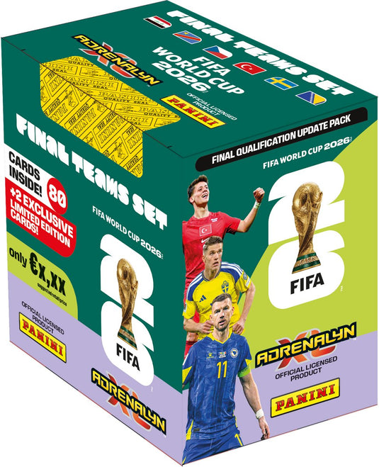 Panini - adrenalyn xl fifa world cup 2026 - completion box