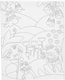 Creativ company schildercanvas met print bloemenlandschap - 24x30cm