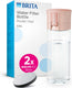 Brita - drinkfles vital voor volwassenen - 0,6l - perzik - inclusief 2 microdisc filterpatronen - ideaal voor drinkflessen