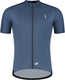 Bbb cycling comfortfit r - duurzaam fietsshirt heren korte mouw - 15-25 °c - ademend mtb en wielrenshirt - 3 achterzakken - staal blauw